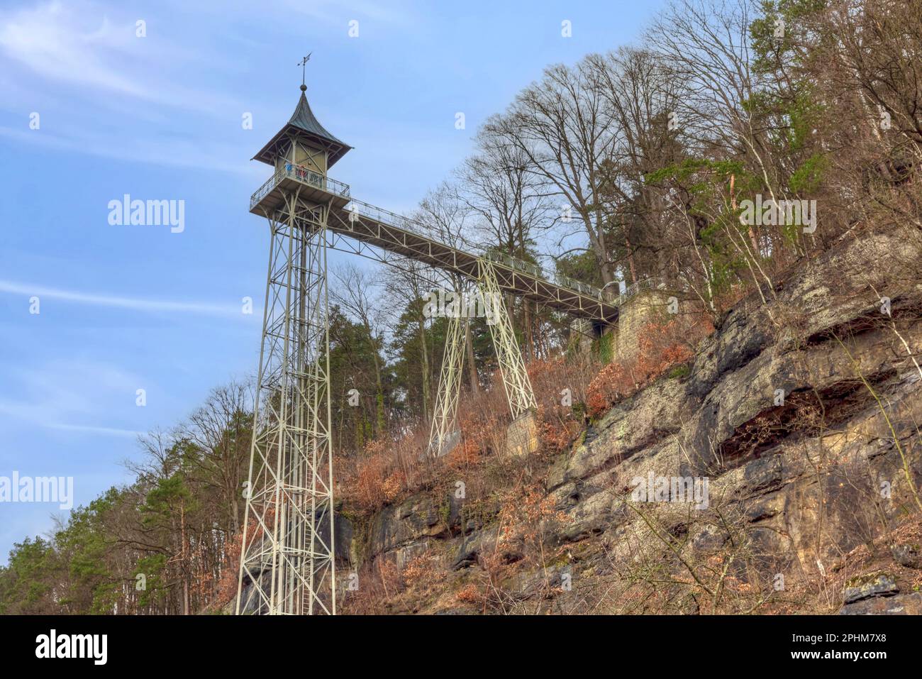 Bad Schandau, Sachsen, Schweiz, Sachsen, Deutschland Stockfoto