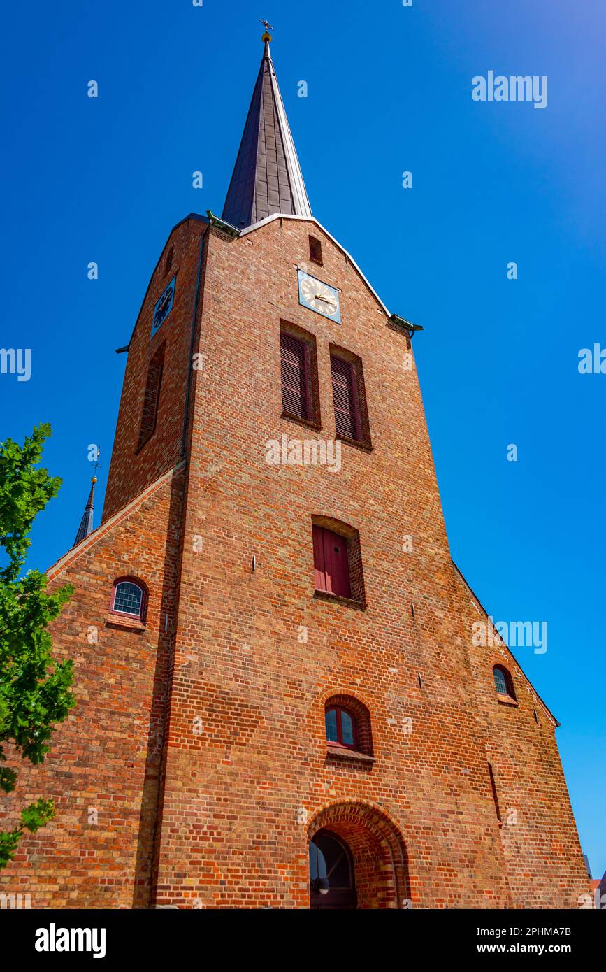 Kirche Saint-Marie in der dänischen Stadt Sonderborg. Stockfoto