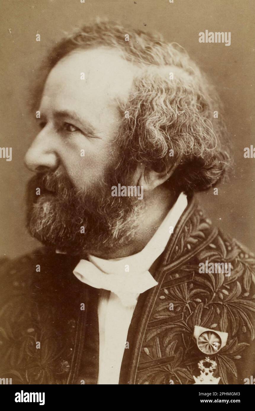ARMA. ND FIZEAU (1819-1896) Französischer Physiker 1883. Erste Person, die die Lichtgeschwindigkeit genau misst. Stockfoto