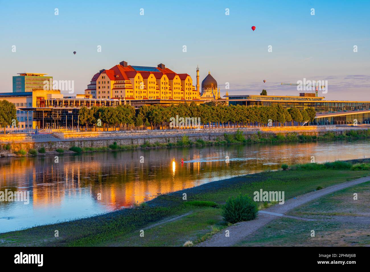 Internationales Kongresszentrum in Dresden. Stockfoto