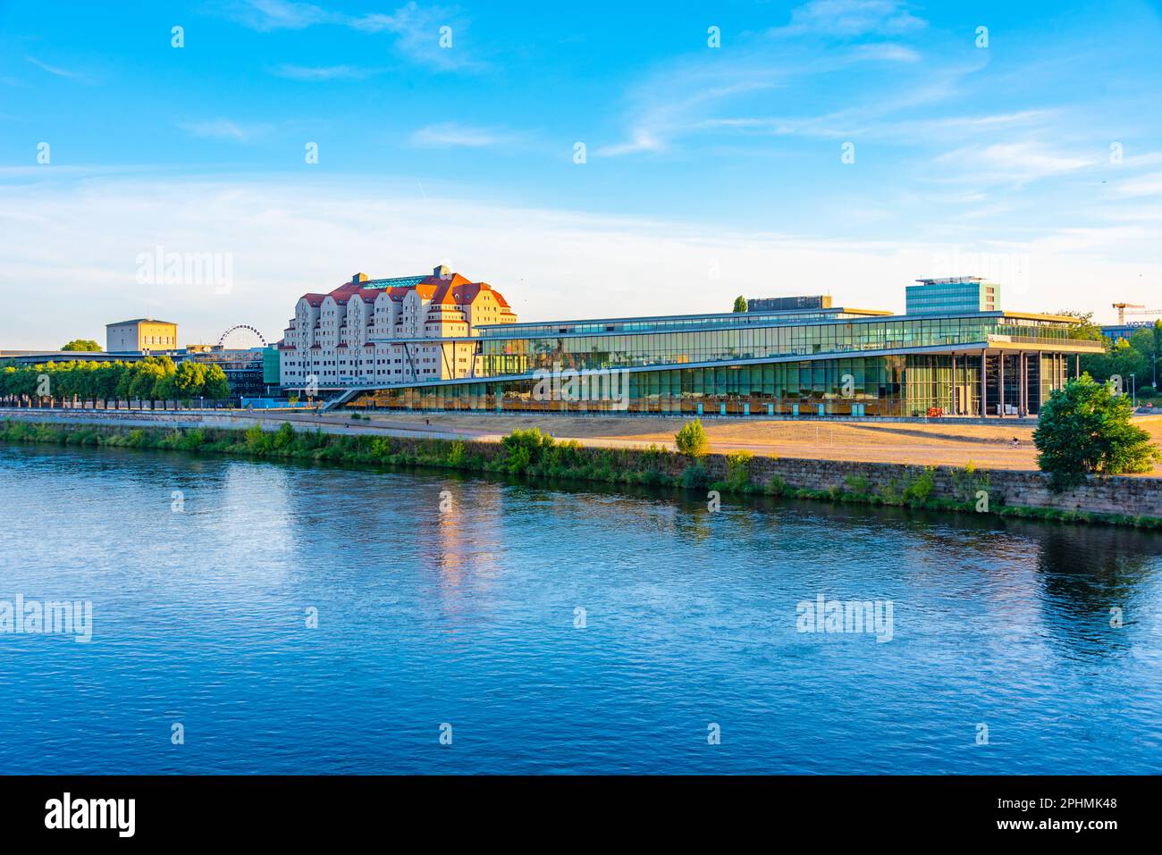 Internationales Kongresszentrum in Dresden. Stockfoto
