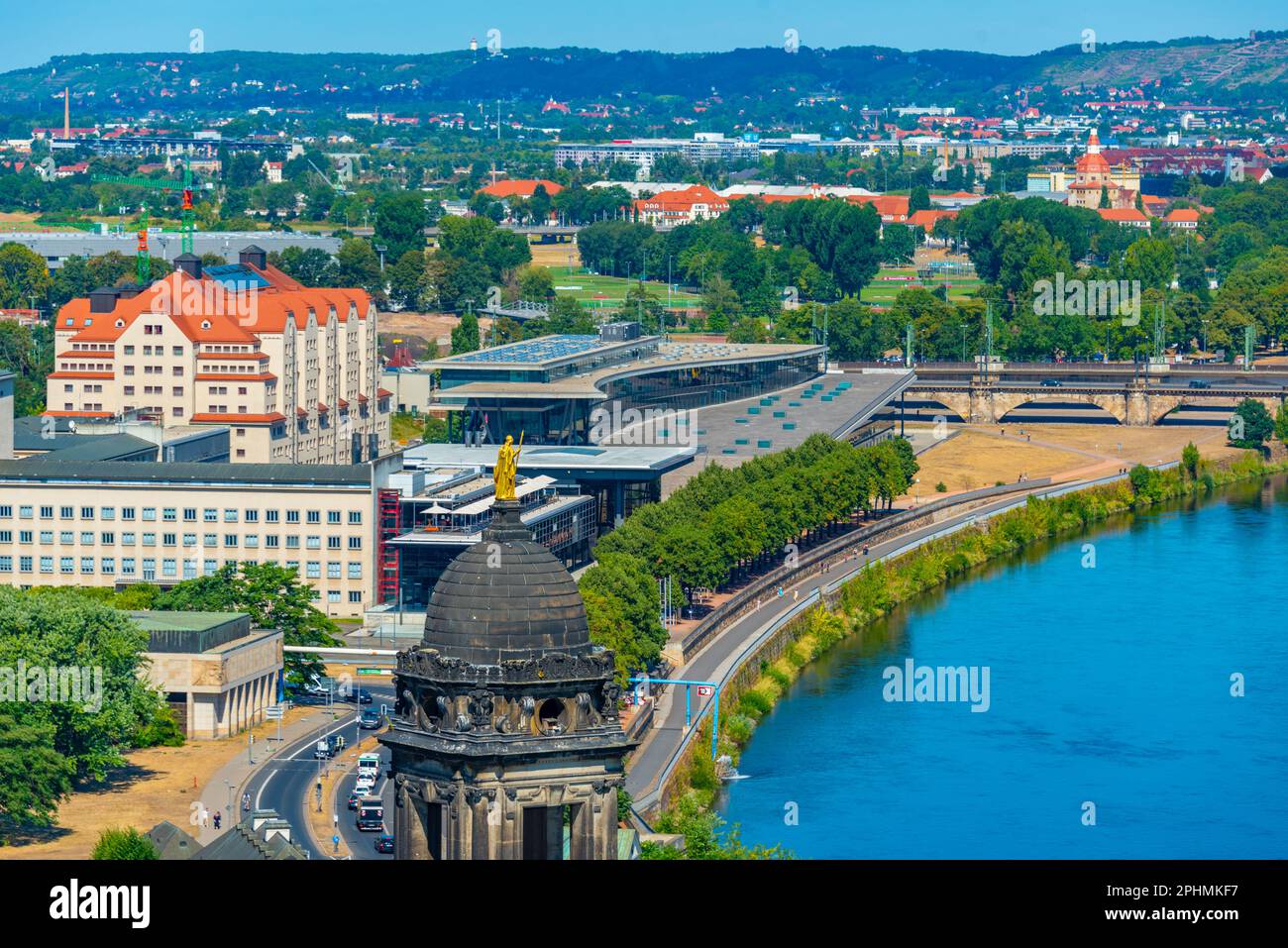 Internationales Kongresszentrum in Dresden. Stockfoto