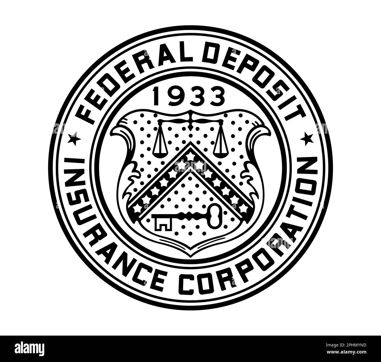 Federal Deposit Insurance Corporation Stockfoto