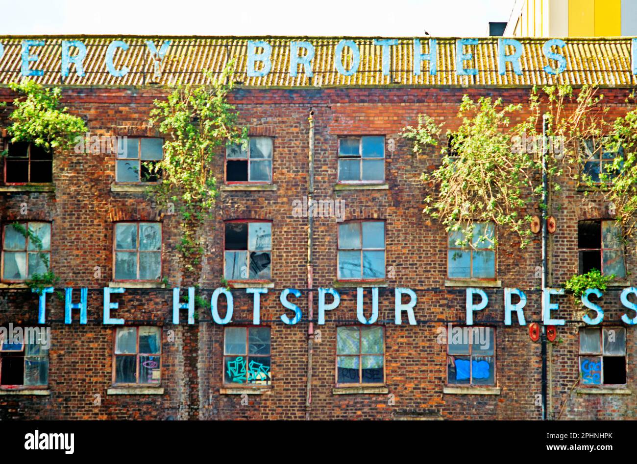 Percy Brothers, The Hotspur Press, Cambridge Street, Manchester, Lancashire, England Stockfoto