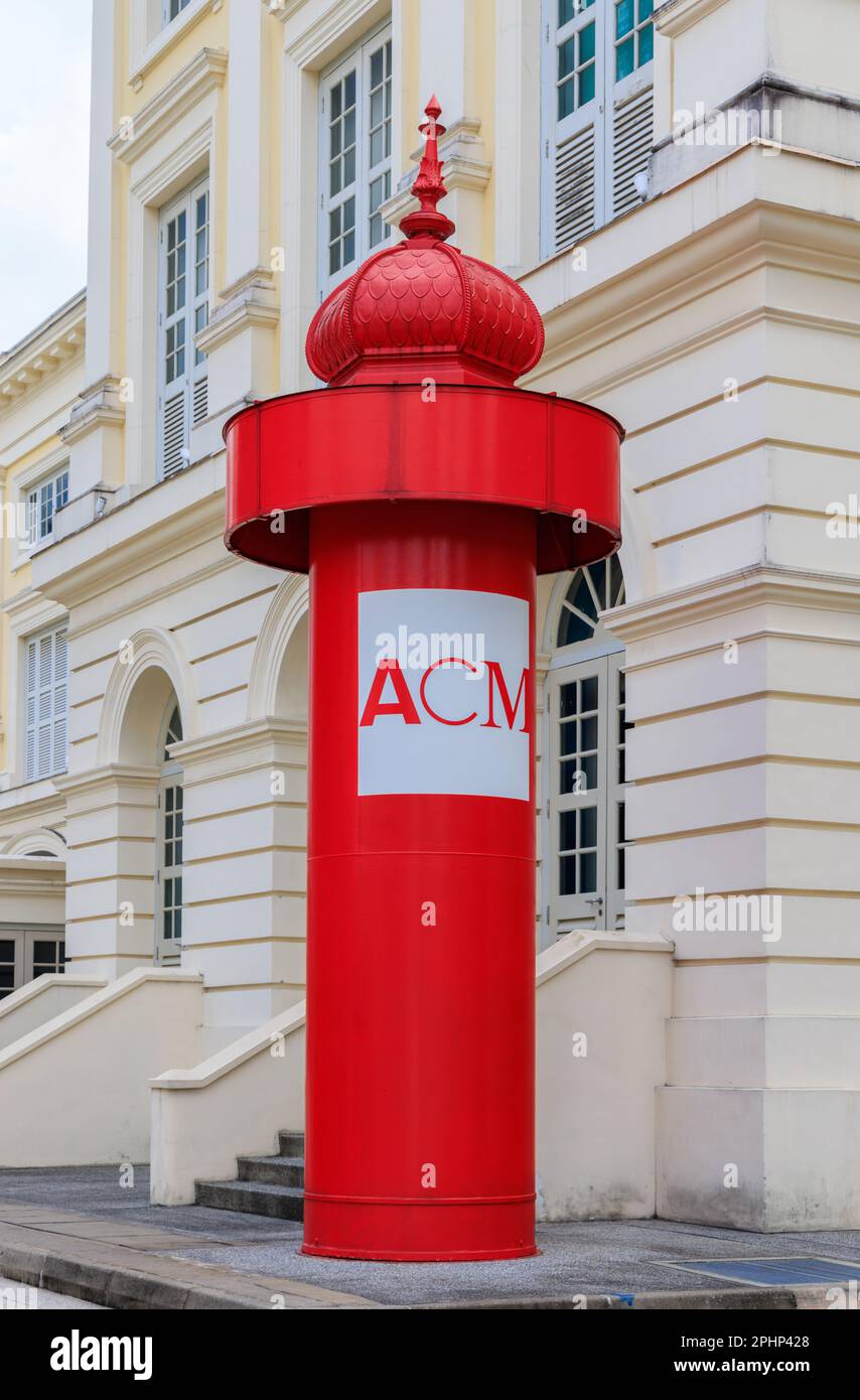 Asiatische Zivilisationen Museum, Empress Place, Singapur Stockfoto