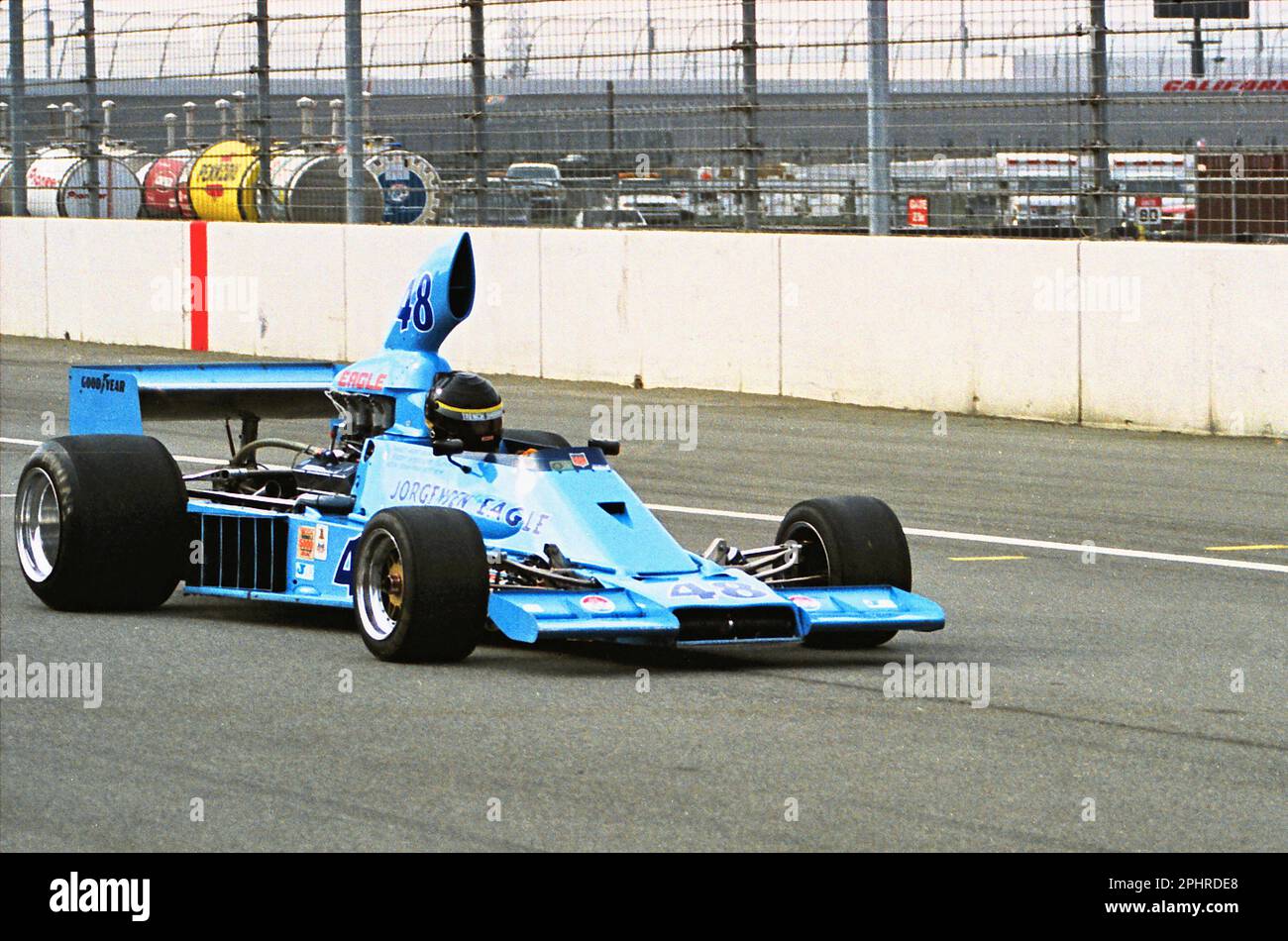 Fontana, Kalifornien, USA. 29. März 2023. Vintage Auto Racing Association-Rennen auf dem California Speedway 2004 (Bild: © Ian L. SITREN/ZUMA Press Wire) NUR REDAKTIONELLE VERWENDUNG! Nicht für den kommerziellen GEBRAUCH! Stockfoto
