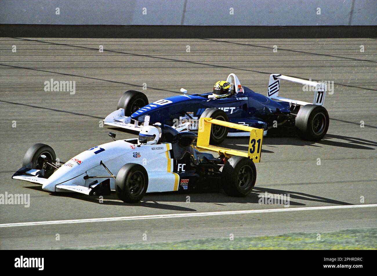 Fontana, Kalifornien, USA. 29. März 2023. Vintage Auto Racing Association-Rennen auf dem California Speedway 2004 (Bild: © Ian L. SITREN/ZUMA Press Wire) NUR REDAKTIONELLE VERWENDUNG! Nicht für den kommerziellen GEBRAUCH! Stockfoto