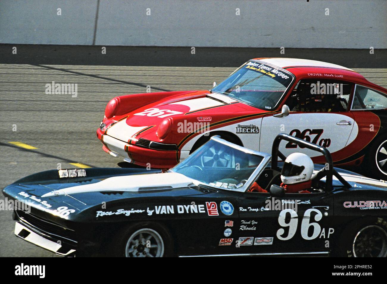 Fontana, Kalifornien, USA. 29. März 2023. Vintage Auto Racing Association-Rennen auf dem California Speedway 2004 (Bild: © Ian L. SITREN/ZUMA Press Wire) NUR REDAKTIONELLE VERWENDUNG! Nicht für den kommerziellen GEBRAUCH! Stockfoto