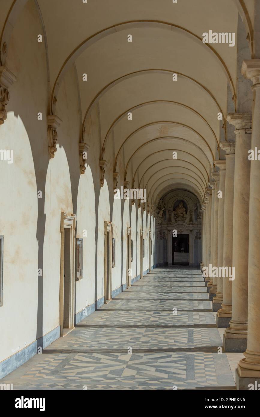 Certosa und Museum von San Martino in Neapel, Italien. Stockfoto