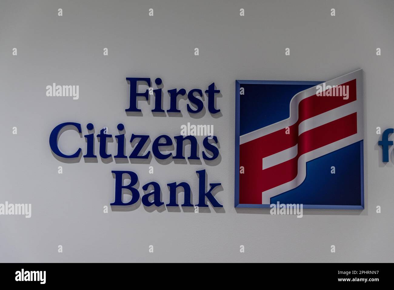 Die erste Citizens Bank, die Silicon Valley Bank übernommen hat, befindet sich in Walnut Creek, Kalifornien Stockfoto