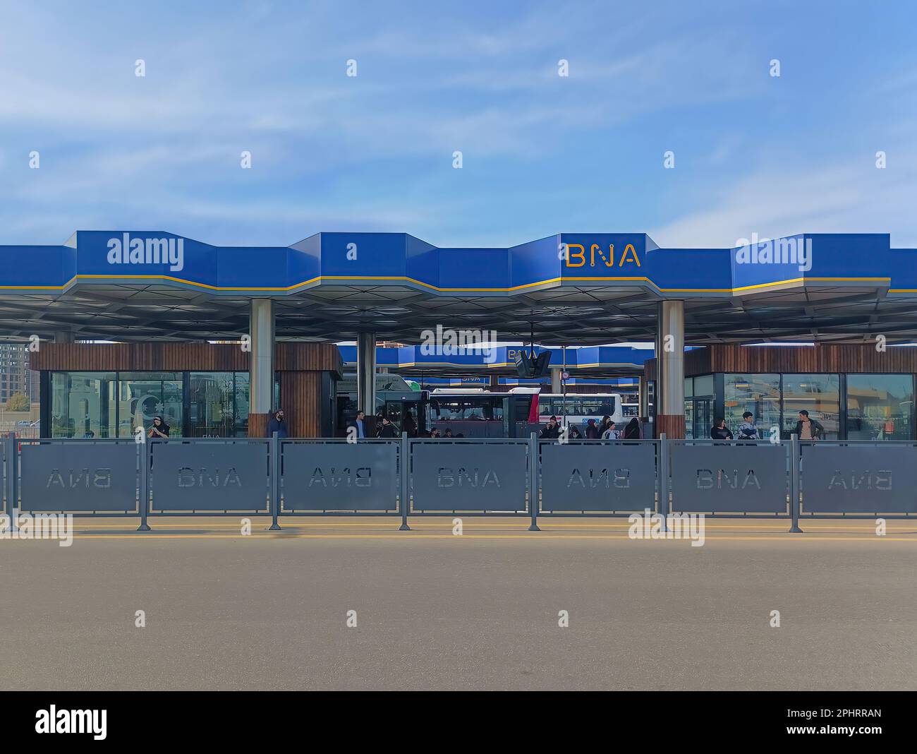 Busbahnhof Koroglu, Baku, Aserbaidschan Stockfoto