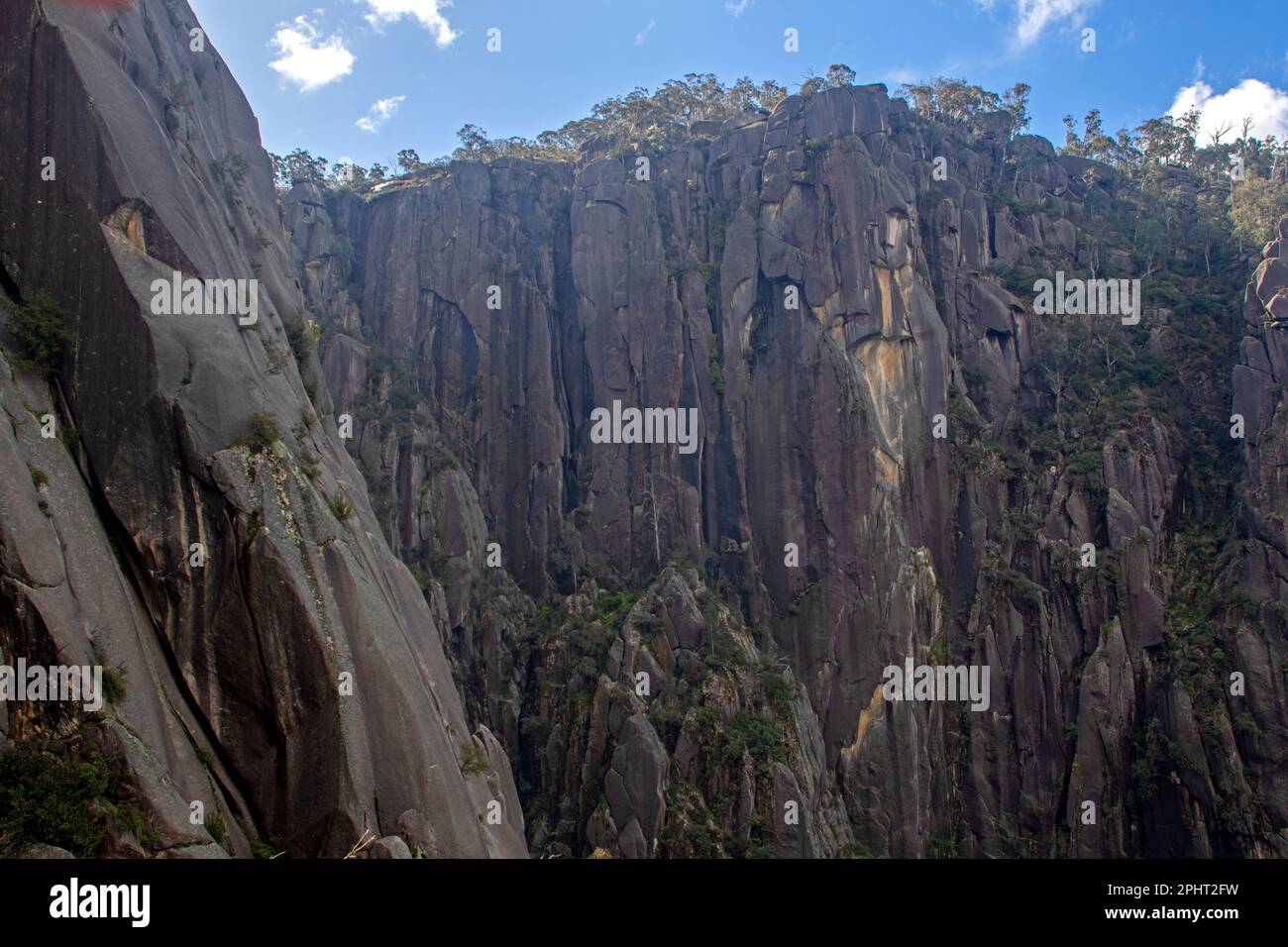 Die Schlucht auf dem Berg Buffalo Stockfoto