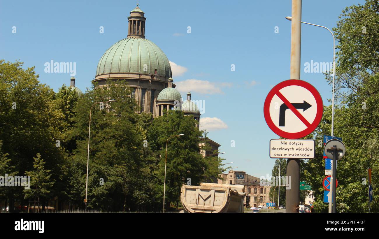 Lodz, Łódź, Polen Stockfoto