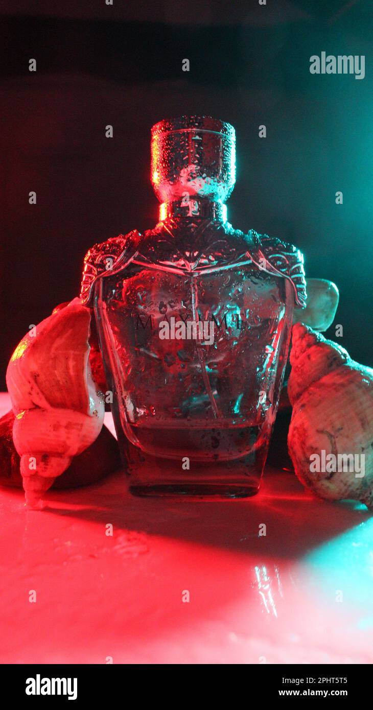 Maxime, Parfüm, Werbung Stockfoto