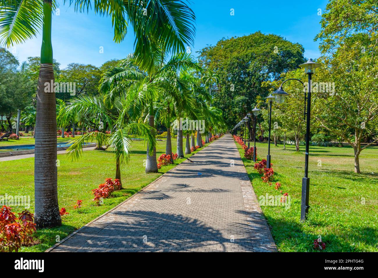 Viharamahadevi Park in Colombo, Sri Lanka. Stockfoto