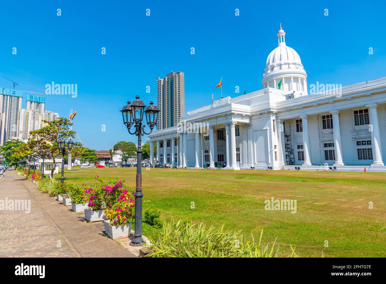 Der gemeinderat Colombo in Sri Lanka. Stockfoto