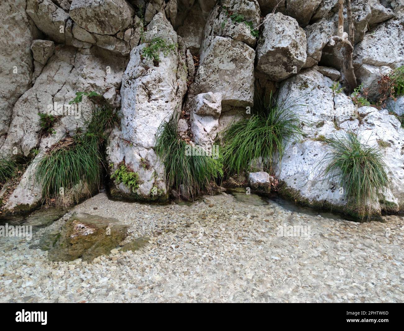 Acherontas Fluss erkunden Griechenland Urlaub Stimmung Sommer Reisen erstaunliche griechische Naturlandschaft Hintergrund in hoher Qualität großen Druck Stockfoto