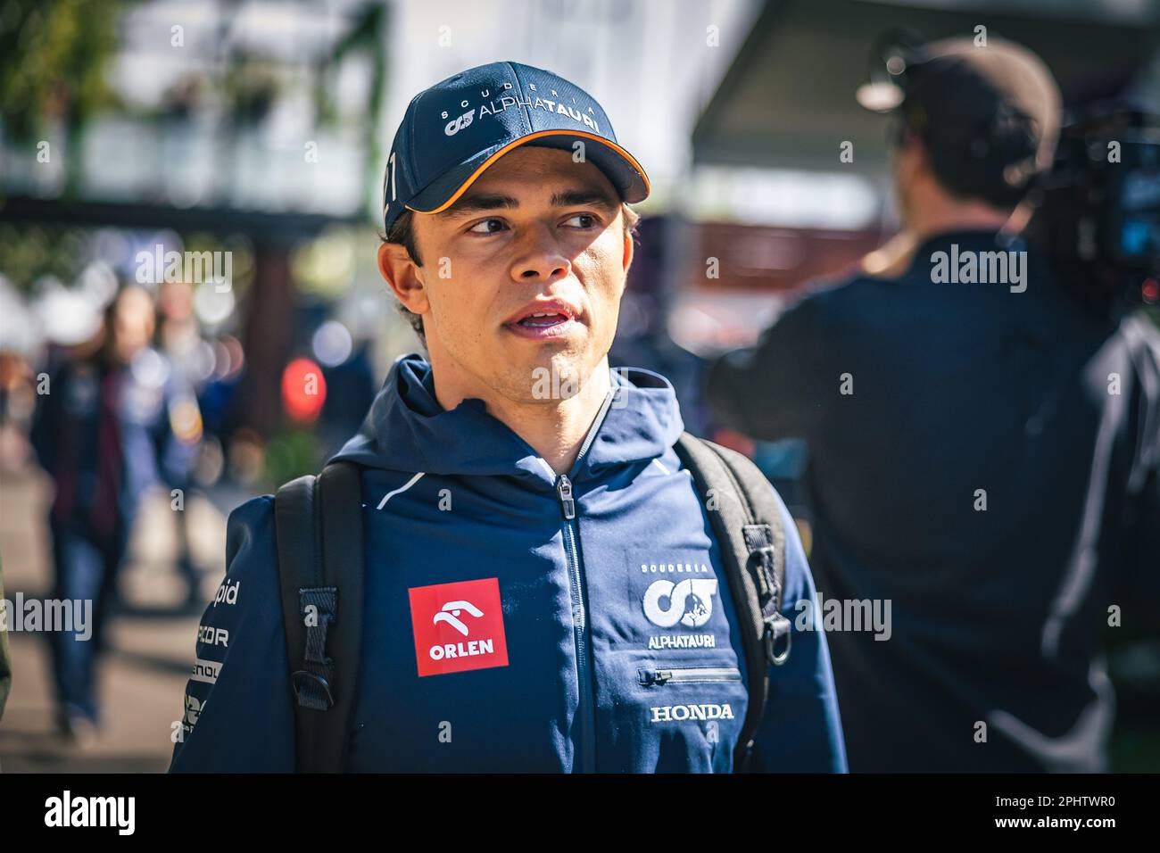 Melbourne, Australien. 30. März 2023. Yuki Tsunoda (JPN) AlphaTauri. 30.03.2023. Formel-1-Weltmeisterschaft, Rd 3, Australian Grand Prix, Albert Park, Melbourne, Australien, Vorbereitungstag. Das Foto sollte wie folgt lauten: XPB/Press Association Images. Kredit: XPB Images Ltd/Alamy Live News Stockfoto