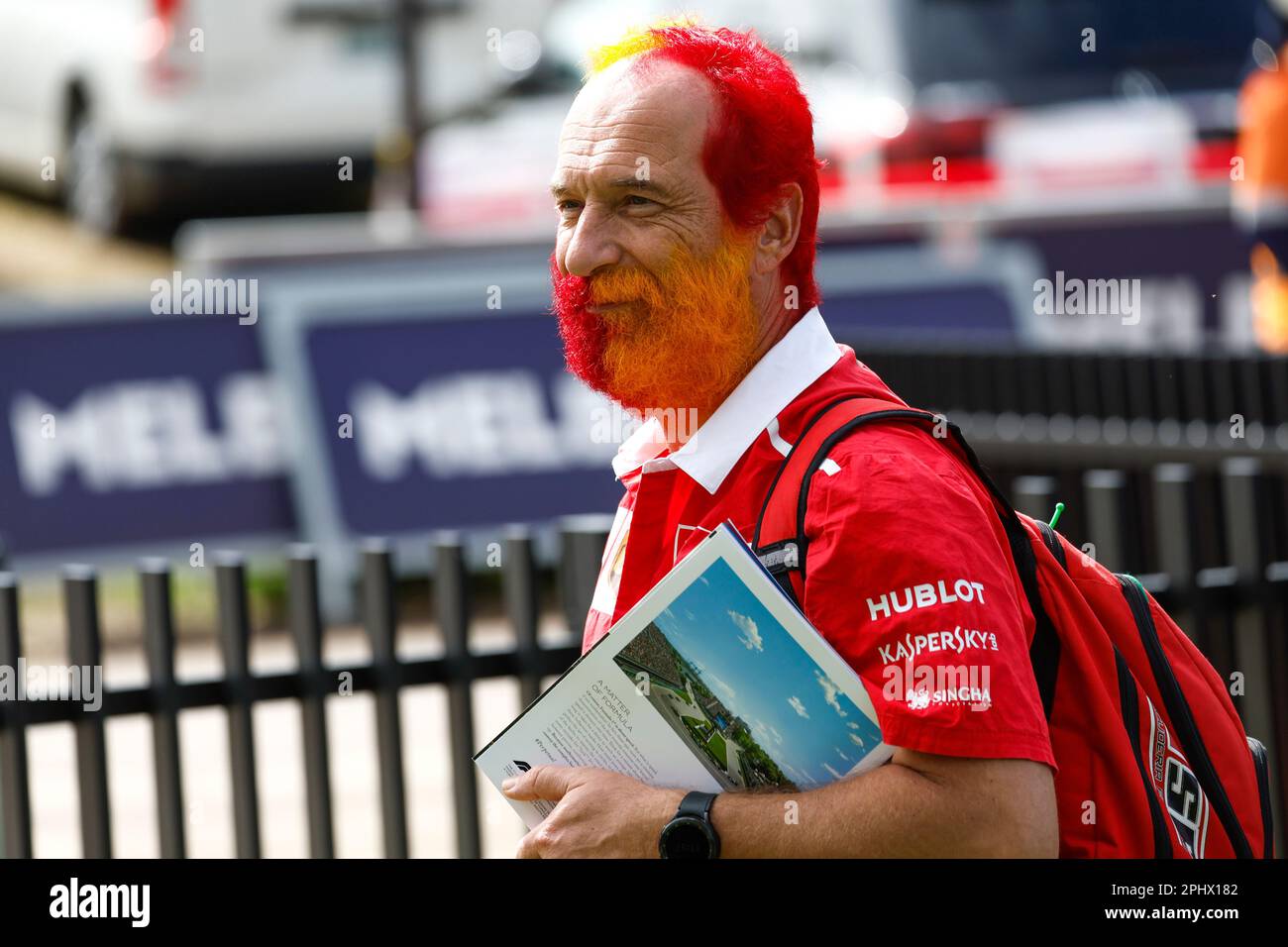 Melbourne, Australie. 30. März 2023. Zuschauer, Fans während der Formel 1 Rolex Australian Grand Prix 2023, 3. Runde der Formel-1-Weltmeisterschaft 2023 vom 31. März bis 2. April 2023 auf dem Albert Park Circuit in Melbourne, Australien – Foto DPPI Credit: DPPI Media/Alamy Live News Stockfoto