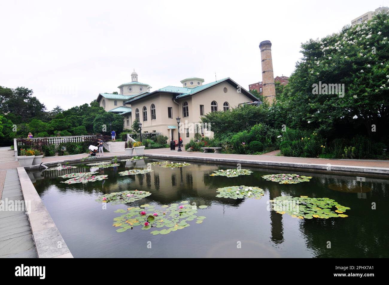 Brooklyn Botanic Garden in New York City. Stockfoto