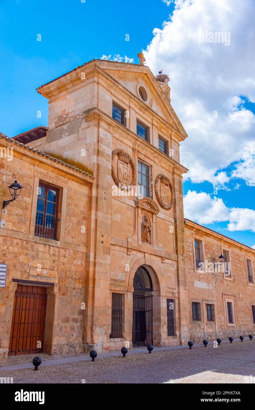 Convento de San Blas in der spanischen Stadt Lerma. Stockfoto