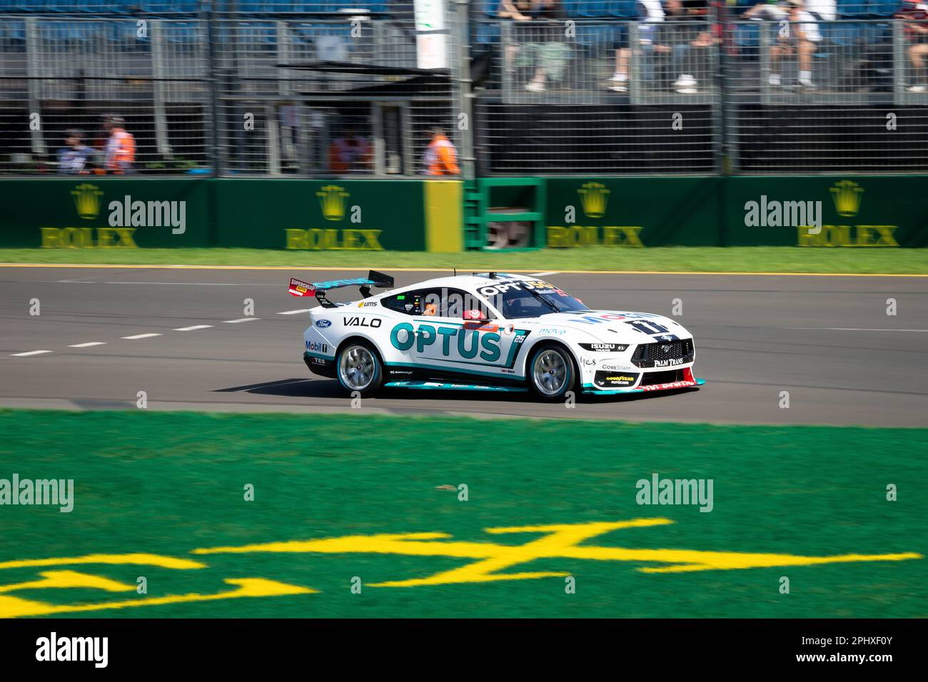 Melbourne, Australien, 30. März 2023. Chaz Mostert (25) auf dem Weg nach Walkinshaw Andretti United während des australischen Formel 1 Grand Prix am 30. März 2023 auf der Melbourne Grand Prix Circuit in Albert Park, Australien. Kredit: Dave Hewison/Speed Media/Alamy Live News Stockfoto