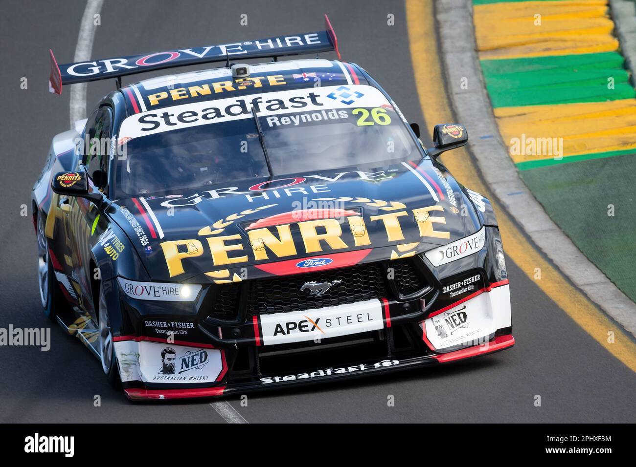 Melbourne, Australien, 30. März 2023. David Reynolds (26), der am 30. März 2023 während des australischen Formel-1-Grand Prix auf dem Melbourne Grand Prix Circuit in Albert Park, Australien, für Grove Racing fährt. Kredit: Dave Hewison/Speed Media/Alamy Live News Stockfoto