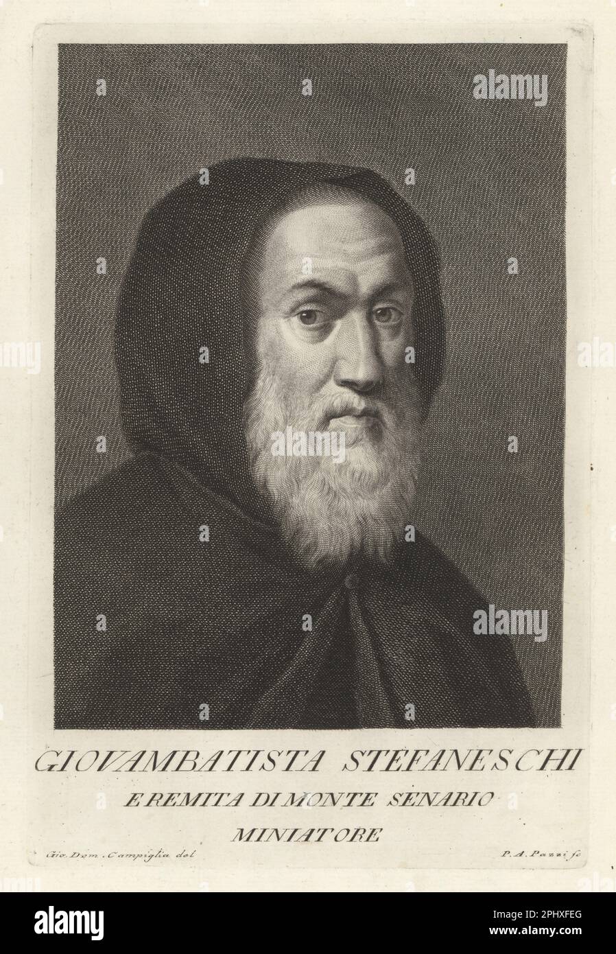 Giovanni Battista Stefaneschi, italienischer Maler und Miniaturist der