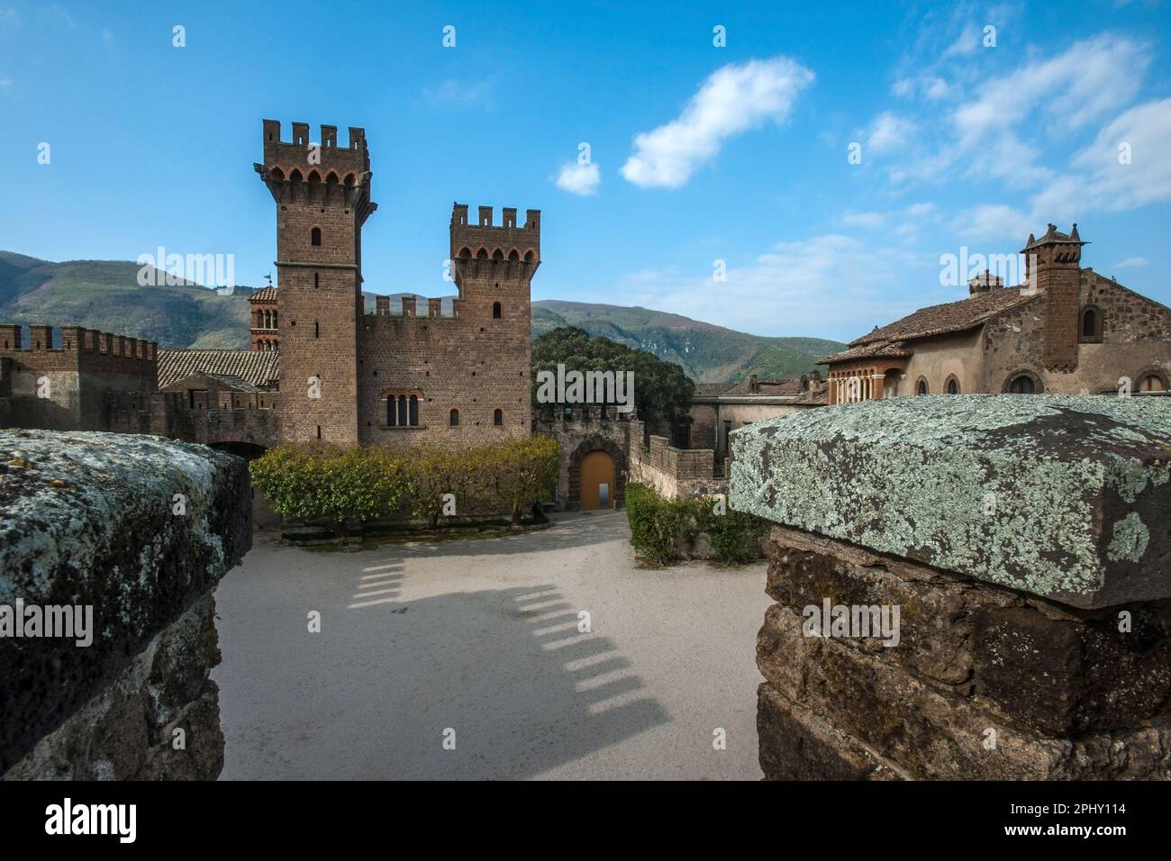 Castello Lancellotti, Lauro, Avellino, Kampanien Stockfoto