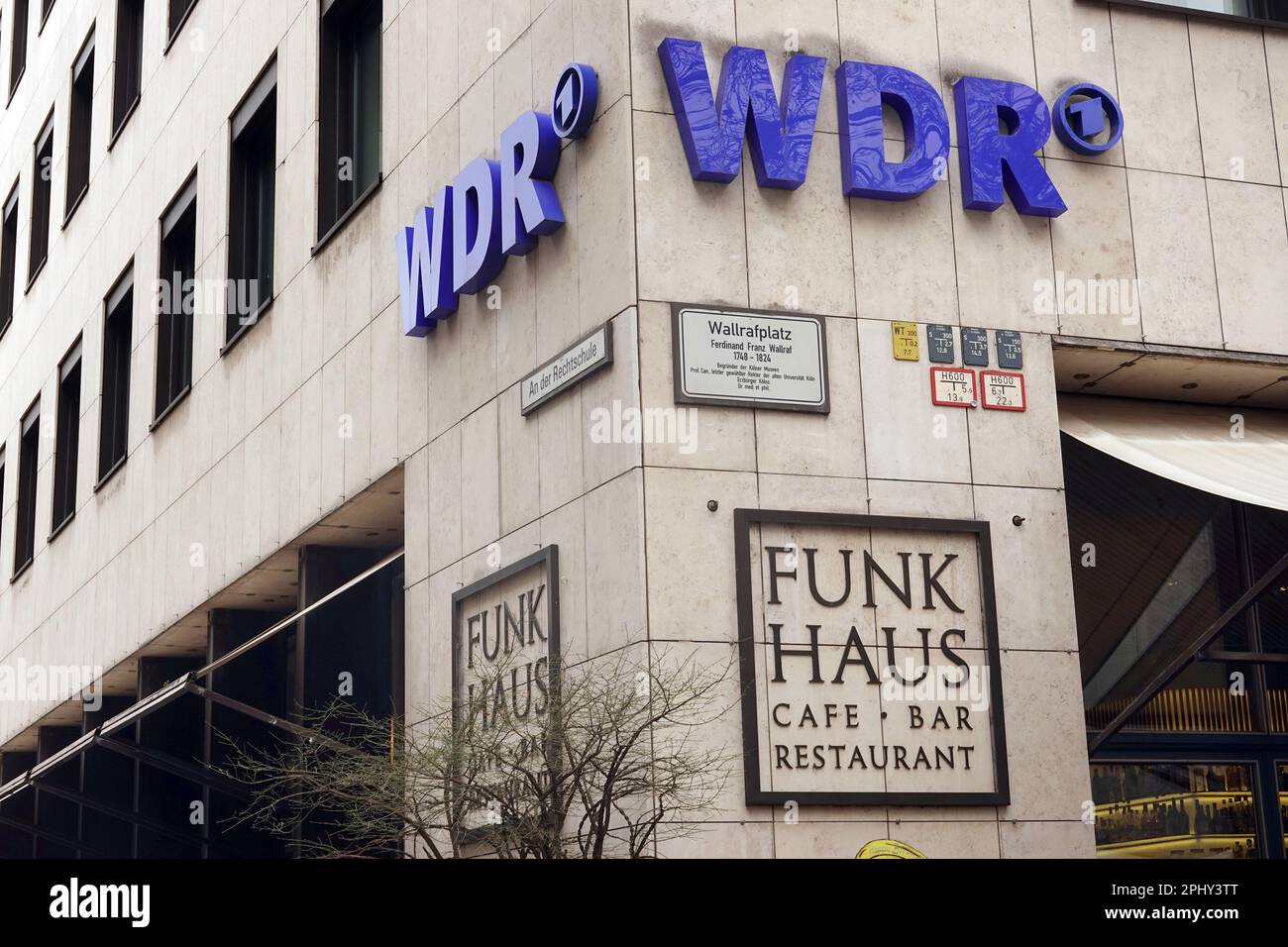 WDR Radio House am Wallrafplatz, Deutschland, Nordrhein-Westfalen, Köln Stockfoto