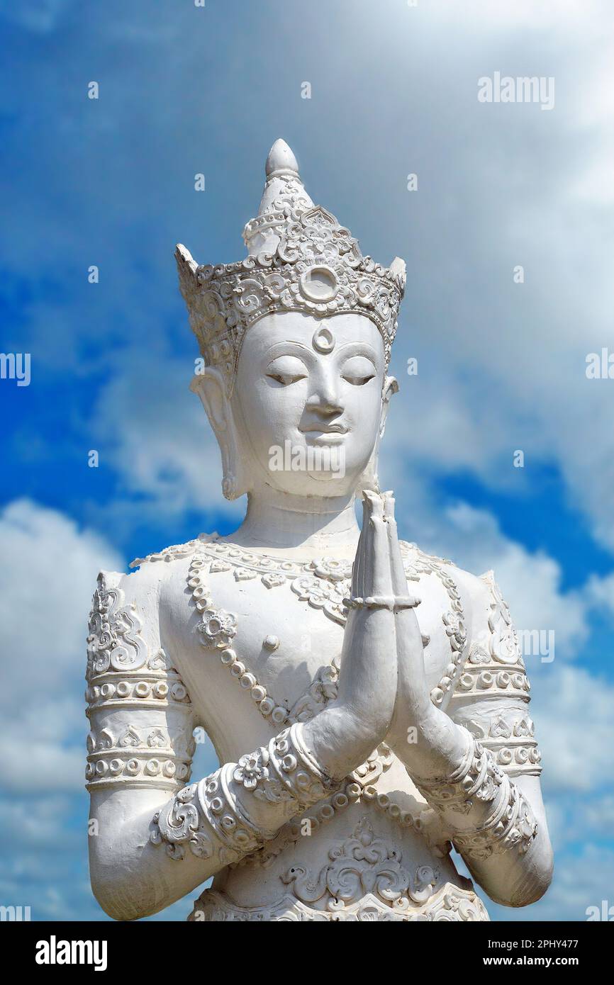 Gott des Himmels vor dem blauen Wolken, Thailand, Chiang Mai Stockfoto