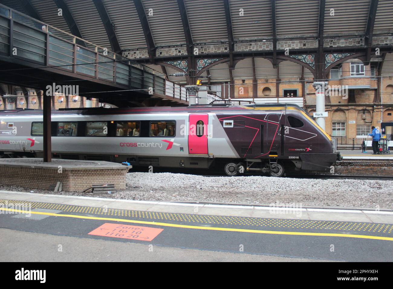 York-Bahnhof Stockfoto