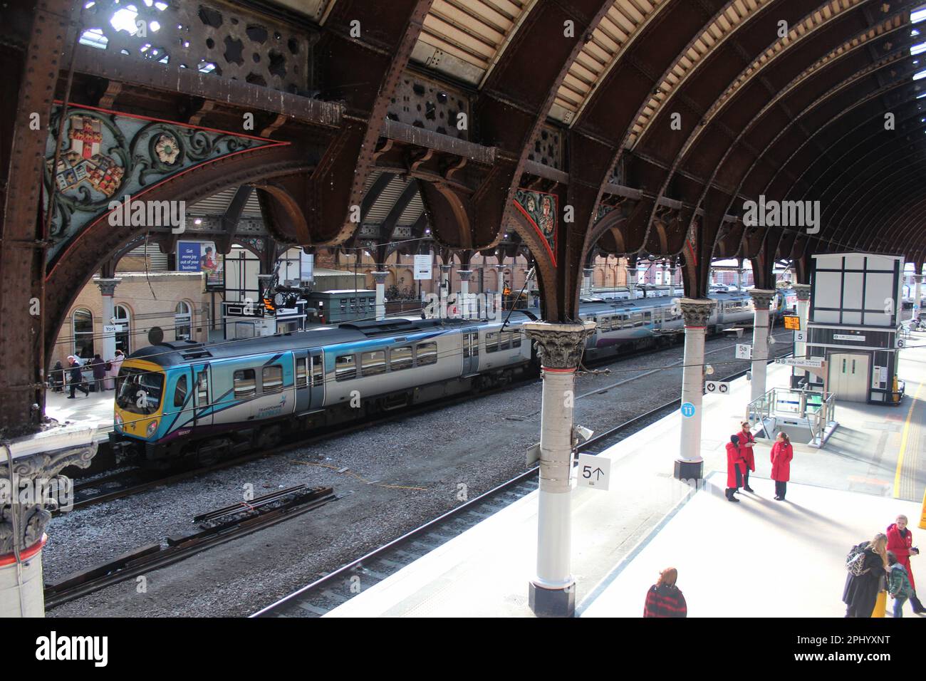 York-Bahnhof Stockfoto