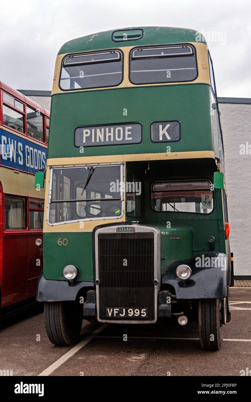 Leyland Titan PD2/40. Kirkby Stephen Nutzfahrzeug-Rallye 2010. Stockfoto