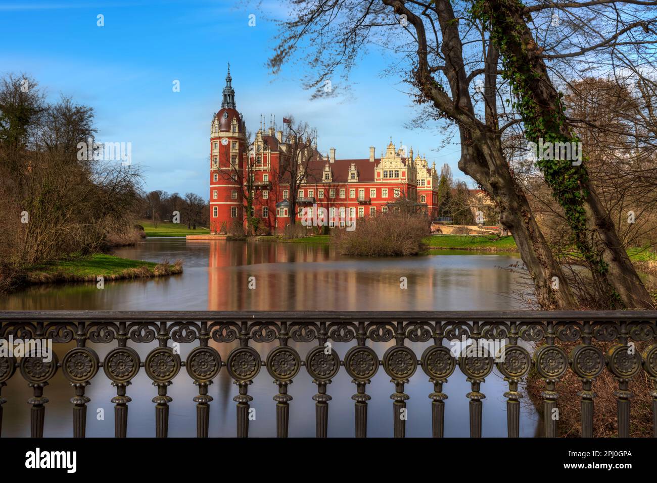 Bad Muskau, Oberlusatien, Sachsen, Deutschland Stockfoto