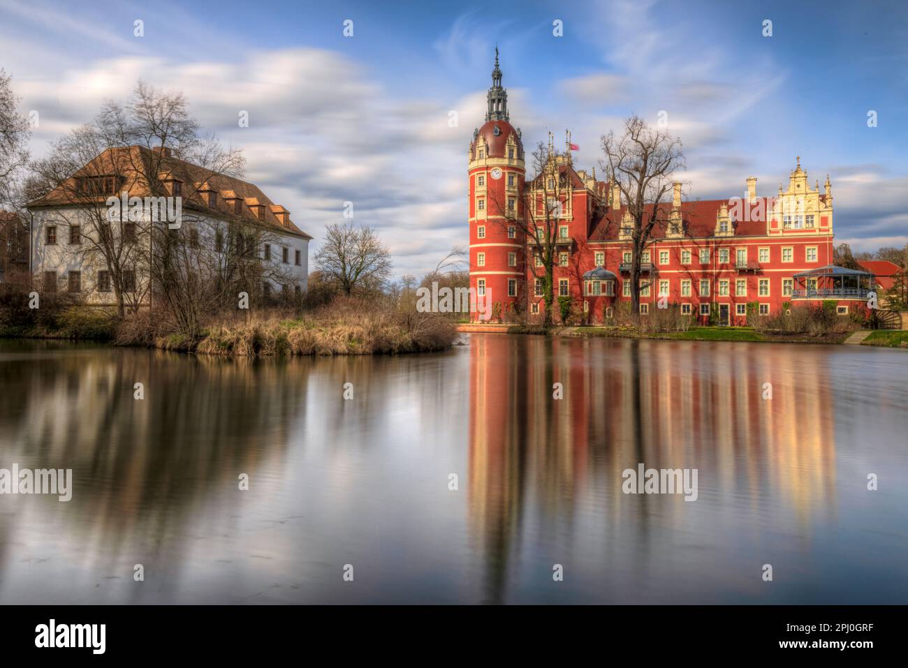 Bad Muskau, Oberlusatien, Sachsen, Deutschland Stockfoto