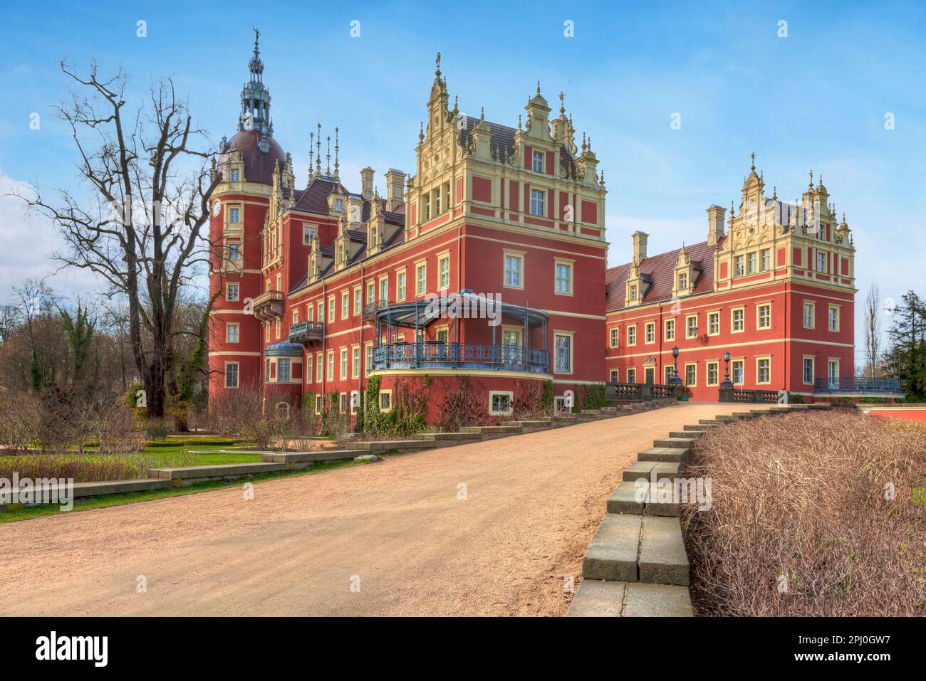 Bad Muskau, Oberlusatien, Sachsen, Deutschland Stockfoto