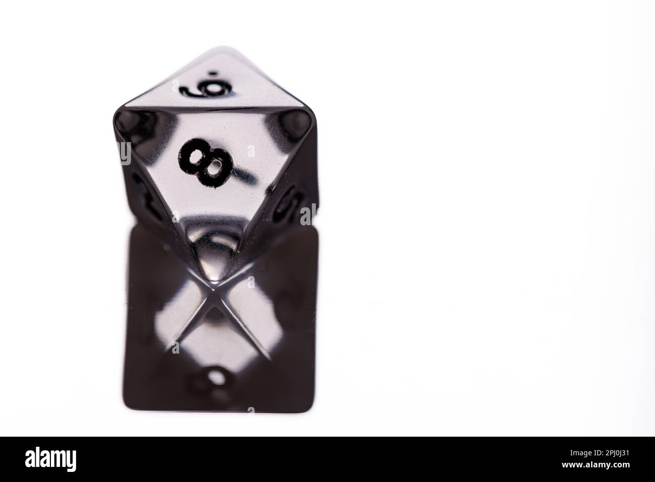 Würfel für Brettspiel und Rollenspiel Stockfoto