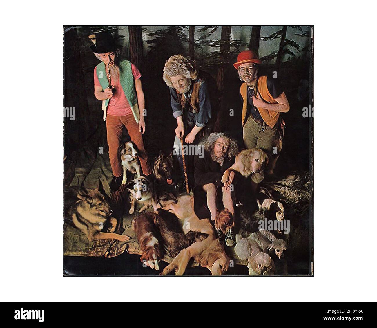 Jethro Tull 1968 - Vintage UK LP-Schallplatte aus Vinyl Stockfoto