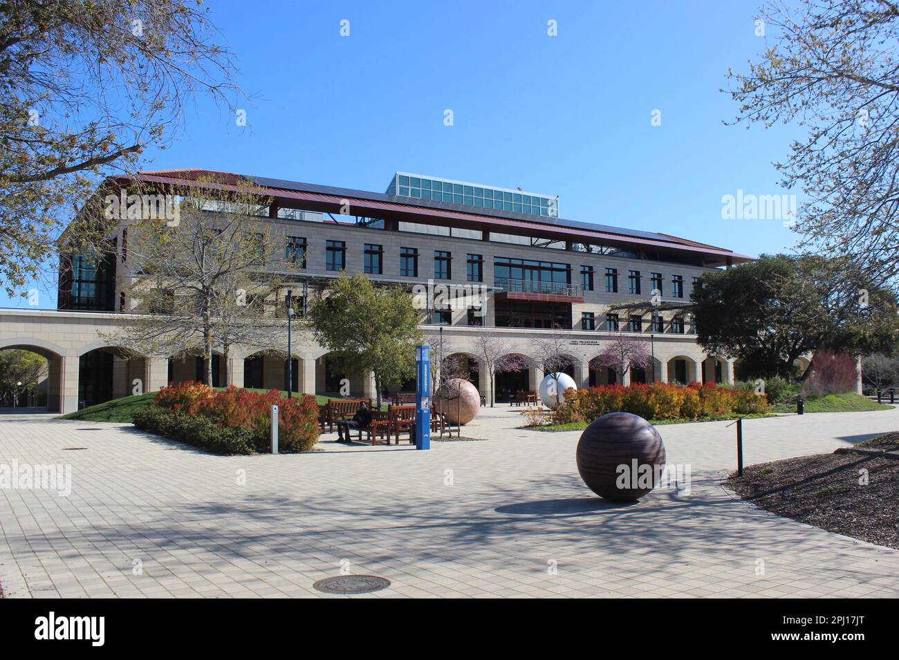 Spilker Engineering & Applied Sciences Building, SEQ, Stanford University, Kalifornien Stockfoto