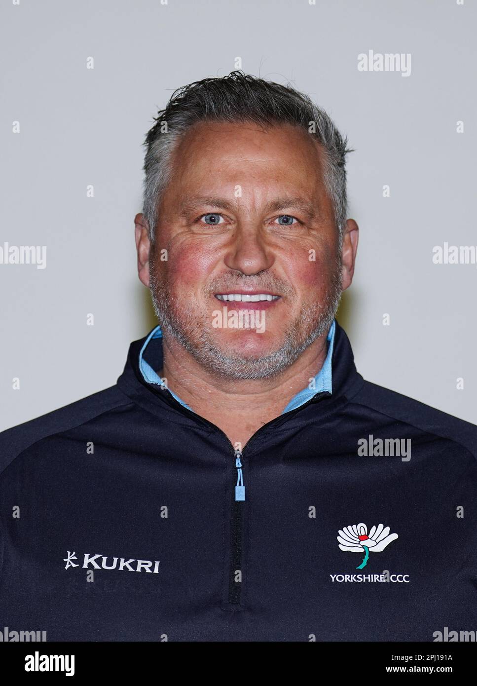 Dateifoto von 30-03-2023 von Managing Director Darren Gough. Yorkshires Geschäftsführer von Cricket, Darren Gough, hofft, dass die Sanktionen gegen den Club schnell kommen. Ausgabedatum: Donnerstag, 30. März 2023. Stockfoto
