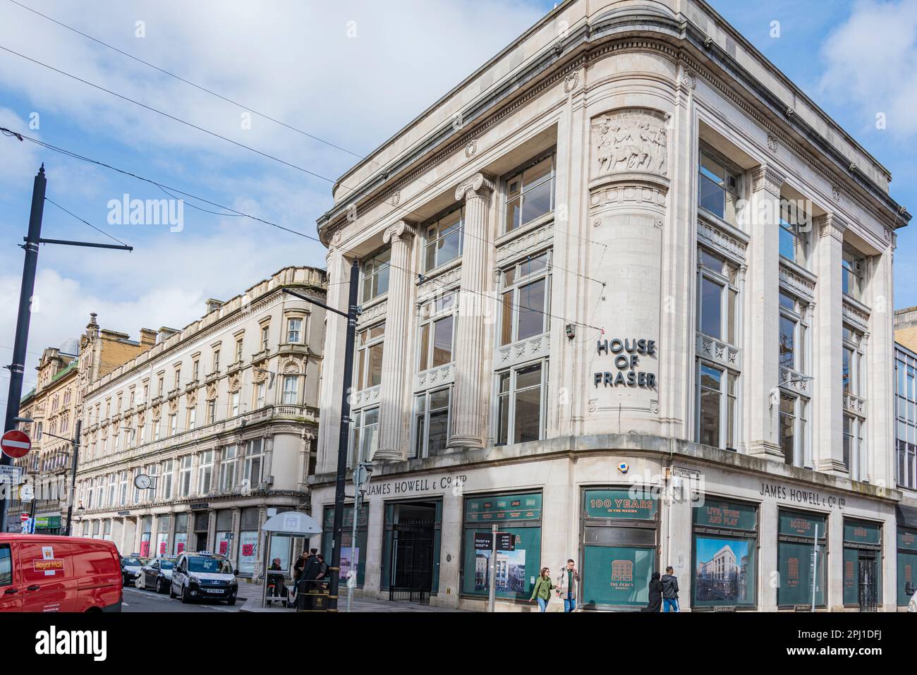 Howells Cardiff schließt nach 150 Jahren Stockfoto