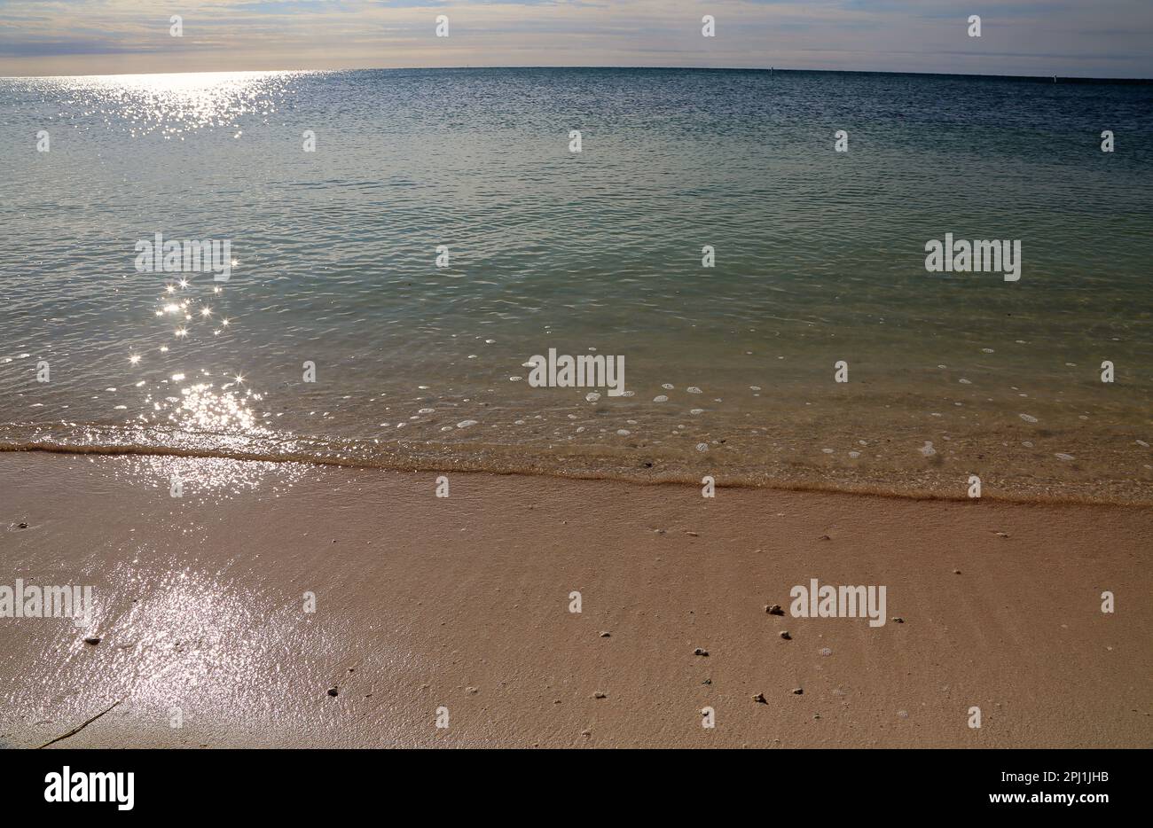 Blick vom Sombrero Beach - Florida Stockfoto