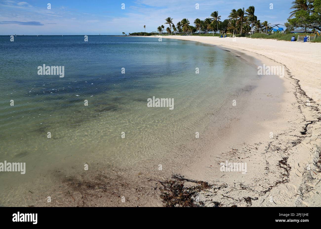 Landschaft mit Sombrero Beach - Florida Stockfoto