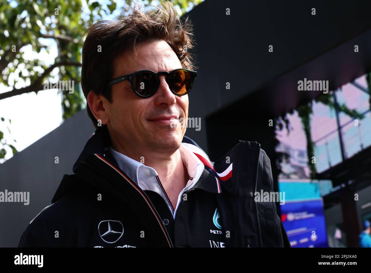 Melbourne, Australien. 31. März 2023. Toto Wolff (GER) Mercedes AMG F1 Aktionär und Geschäftsführer. Großer Preis Australiens, Freitag, 31. März 2023. Albert Park, Melbourne, Australien. Kredit: James Moy/Alamy Live News Stockfoto