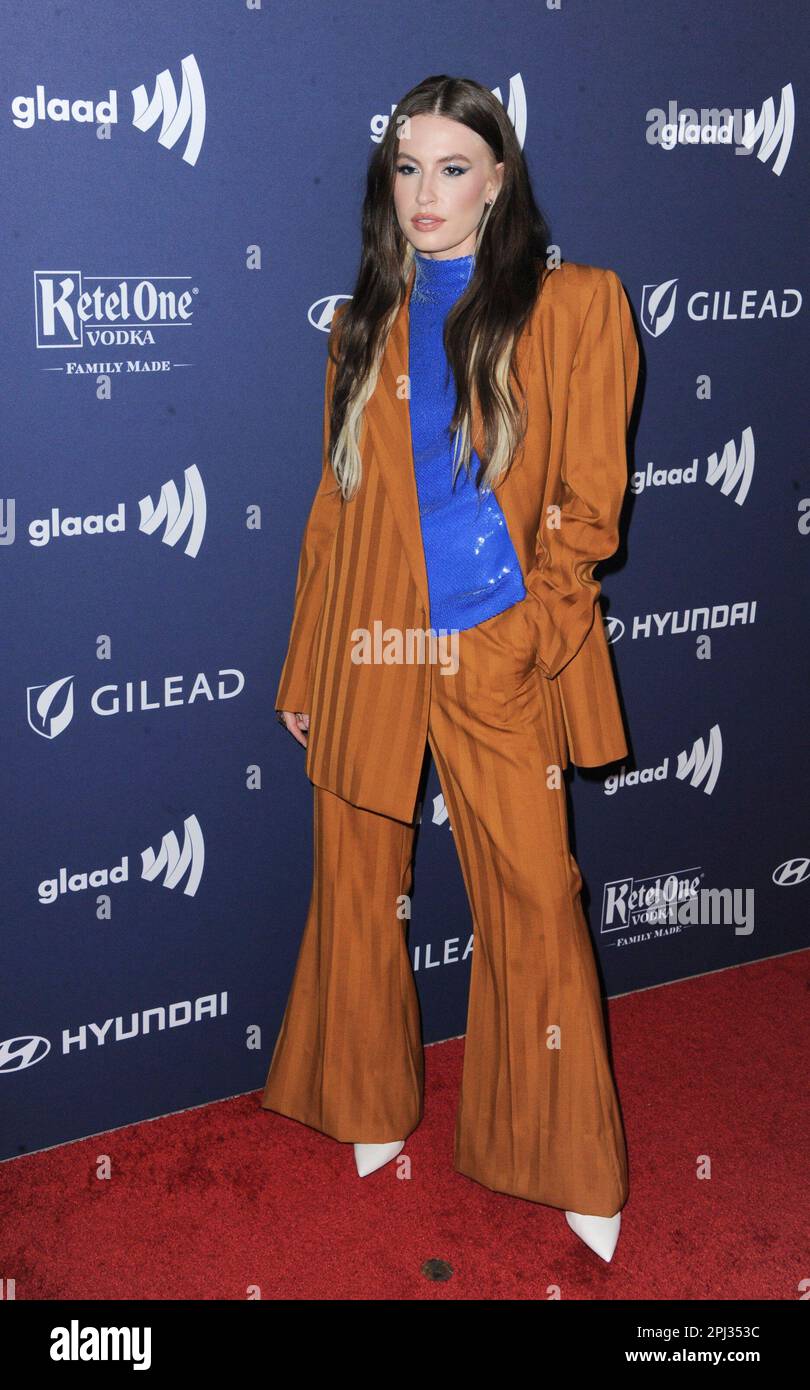 Beverly Hills, Kalifornien. 30. März 2023. Cari Elise Fletcher bei der Ankunft für die jährlichen GLAAD Media Awards 34., Beverly Hilton Hotel, Beverly Hills, CA, 30. März 2023. Kredit: Elizabeth Goodenough/Everett Collection/Alamy Live News Stockfoto