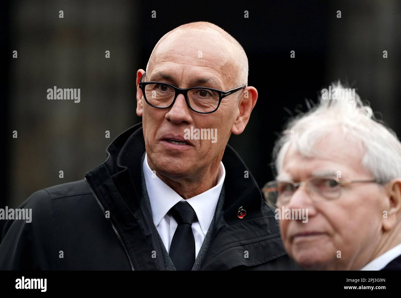 Datei Foto vom 19/11/21 von Mark Hateley (links), der in den 1990er