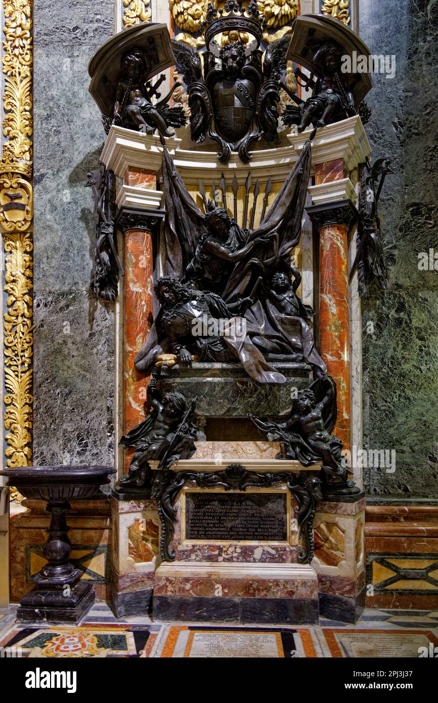 Valetta, Malta. 27. März 2023. St. John's Co-Cathedral ist eine römisch-katholische Kathedrale in Valletta, Malta, die dem Heiligen Johannes dem Täufer gewidmet ist. Stockfoto