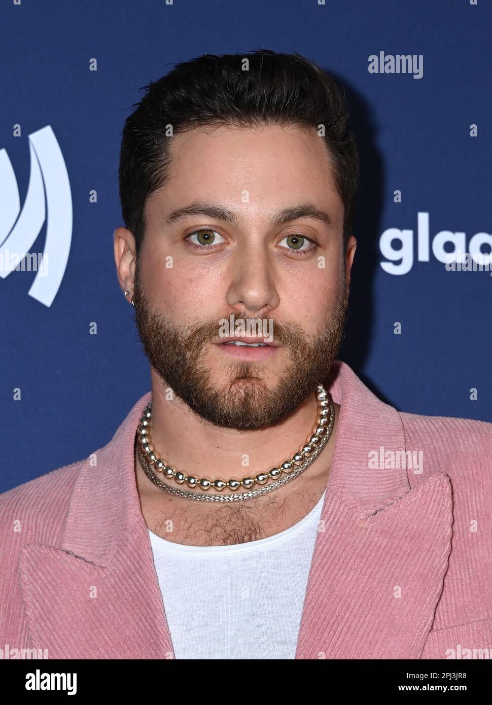 Beverly Hills, Kalifornien. 30/03/2023, JORDY trifft am 30. März 2023 bei den jährlichen GLAAD Media Awards 34. im Beverly Hilton Hotel in Beverly Hills, Kalifornien, ein. © Tammie Arroyo / AFF-USA.com Stockfoto