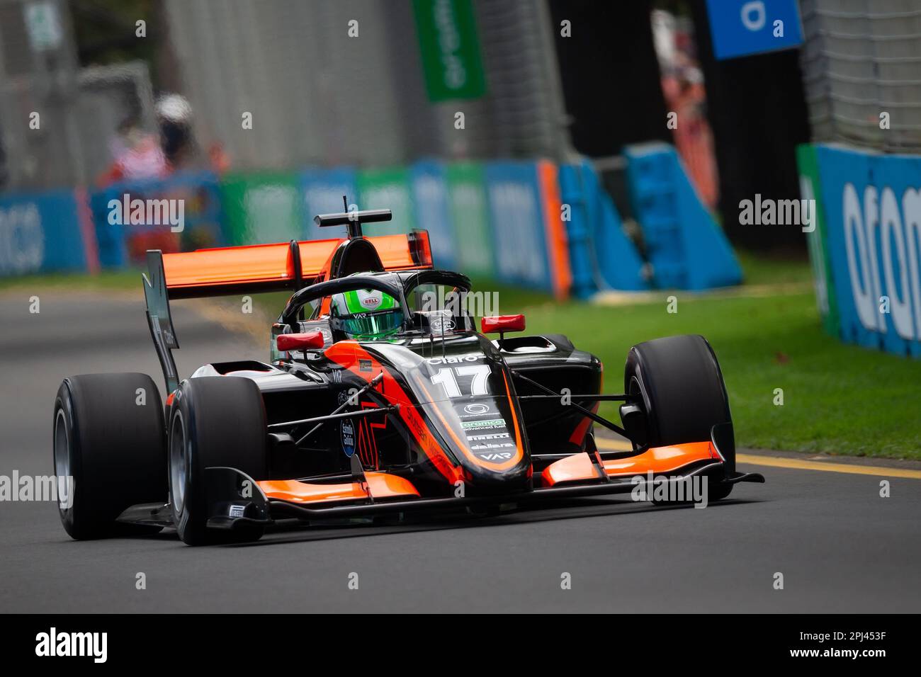 Melbourne, Australien, 31. März 2023. Caio Collet (17), der während der Formel 3 zum Van Amersfoort Racing fährt und am 31. März 2023 beim australischen Formel 1 Grand Prix auf der Melbourne Grand Prix Circuit in Albert Park, Australien, teilnimmt. Kredit: Dave Hewison/Speed Media/Alamy Live News Stockfoto